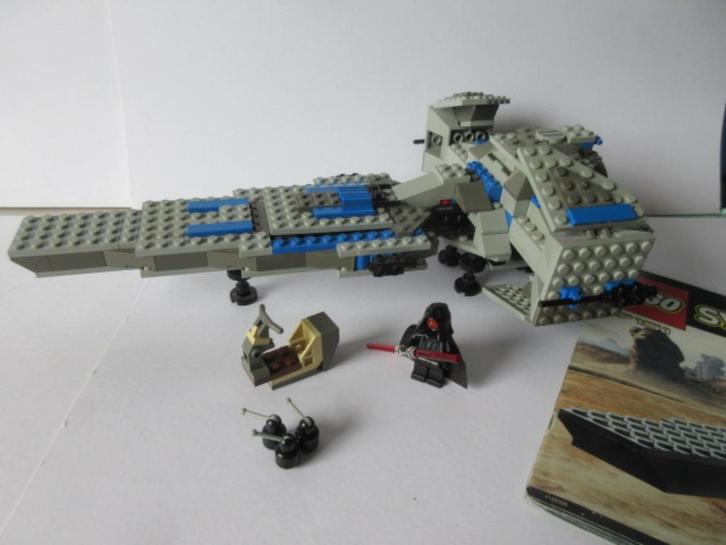 7151 Lego Star Wars, Sith Infiltrator met bouwtekening, Kinderen en Baby's, Speelgoed | Duplo en Lego, Zo goed als nieuw, Lego