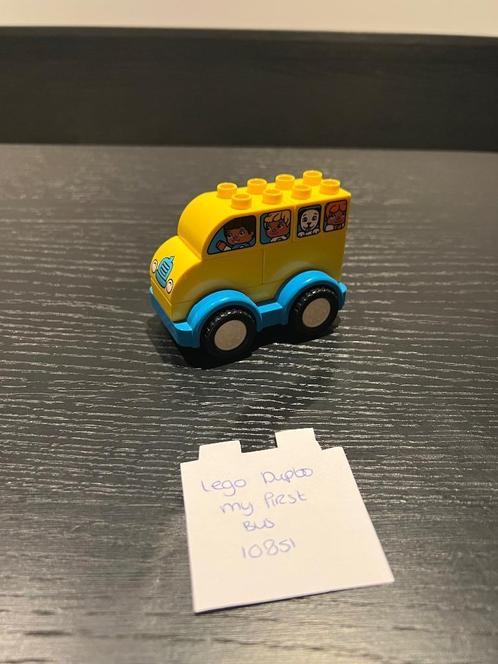 ZGAN Lego Duplo Mijn eerste schoolbus 10581 peuter bouwsteen, Kinderen en Baby's, Speelgoed | Duplo en Lego, Zo goed als nieuw