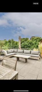 Tuinset Rough Batang – teakhout, Tuin en Terras, Tuinsets en Loungesets, Ophalen, Zo goed als nieuw, Teakhout