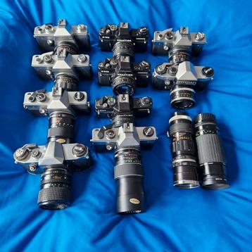 (Praktica) en andere camera's, lenzen en accessoires beschikbaar voor biedingen