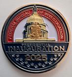 Coin FBI Washington,  ignauratie Trump, Ophalen of Verzenden, Landmacht, Nederland, Embleem of Badge
