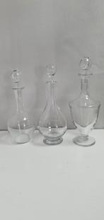 Baccarat karaffen 3 stuks gemerkt, Ophalen of Verzenden