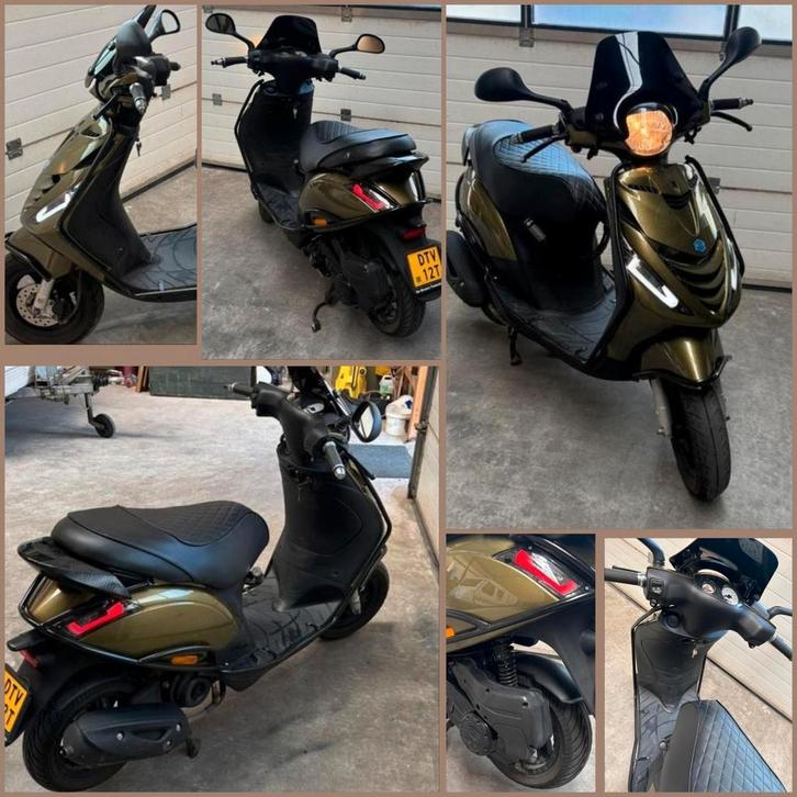 Zip iget 50cc 4t, Fietsen en Brommers, Scooters | Piaggio, Zo goed als nieuw, Zip, Ophalen