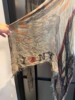 Faliero sarti Unieke Sjaal - I Love NY groot beige tint, Maat 46/48 (XL) of groter, Zo goed als nieuw, Sjaal, Faliero sarti