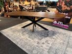 Eettafel Organisch 250x110 Bruin mangohout Nu voor €549,-
