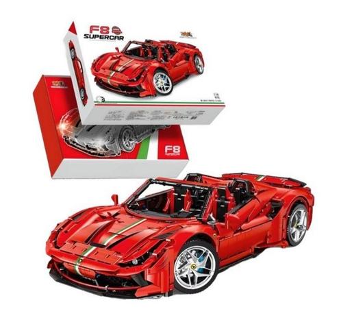 Jiestar JD018 - Ferrari F8 Tributo, nieuw!, Kinderen en Baby's, Speelgoed | Bouwstenen, Nieuw, Overige merken, Ophalen