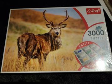 Nieuw in verpakking: puzzel 3000 stukjes  beschikbaar voor biedingen