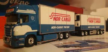 Tekno Scania combi NOR-CARGO  beschikbaar voor biedingen