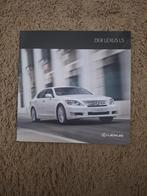 Autofolder Lexus LS 600h, Verzenden, Gelezen, Overige merken
