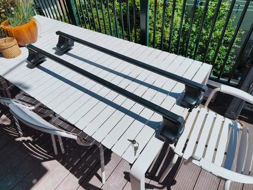 Thule squarebar dakdragers voor VW Polo AW, Auto diversen, Dakdragers, Gebruikt, Ophalen