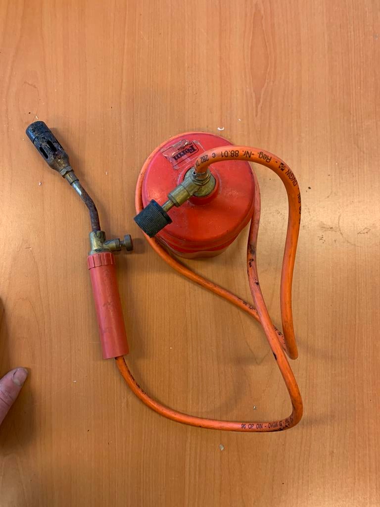 Gasbrander, Doe-het-zelf en Verbouw, Gereedschap | Handgereedschap, Ophalen, Gebruikt