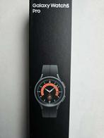 SAMSUNG GALAXY WATCH 5 - 45 mm PRO LTE Zwart, Sieraden, Tassen en Uiterlijk, Smartwatches, Gebruikt, Hoogte, Zwart, Ophalen of Verzenden