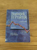 Statistiek in de Praktijk, theorieboek - Moore & McCabe, Boeken, Studieboeken en Cursussen, Zo goed als nieuw, David S. Moore & George P. McCabe