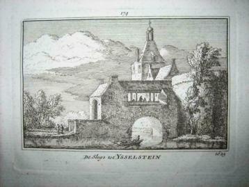 174 / Ijsselstein de  Sluis    Kopergravure 18e Eeuw beschikbaar voor biedingen