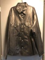 Soepele zwarte leren  jas 3XL dark obsessions, Ophalen of Verzenden, Zo goed als nieuw, Overige maten, Zwart