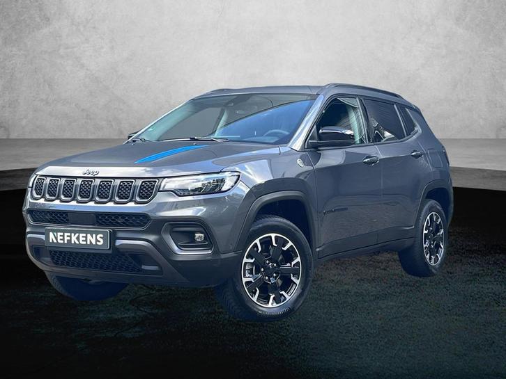 Jeep Compass 240pk Plug-in Hybrid Trailhawk (Camera/LED/Clim, Auto's, Jeep, Bedrijf, Te koop, Compass, ABS, Adaptive Cruise Control