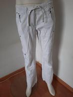 ZGAN Witte katoenen pantalon/broek Cecil mt 31 of M of 38-40, Maat 38/40 (M), Wit, Ophalen of Verzenden, Zo goed als nieuw