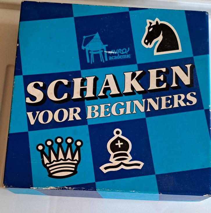 Schaken voor beginners, Hobby en Vrije tijd, Gezelschapsspellen | Bordspellen, Zo goed als nieuw, Ophalen