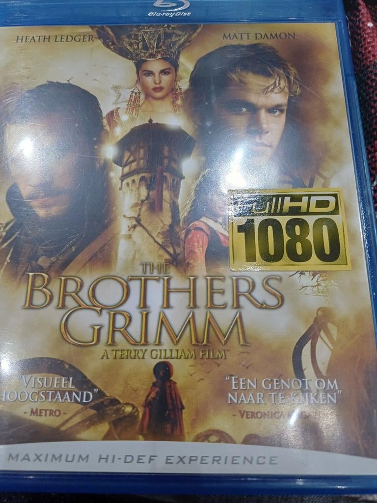 Brothers grimm, Cd's en Dvd's, Blu-ray, Verzenden, Zo goed als nieuw