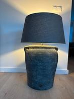 Brynxz Majestic vintage lamp grijs antraciet met lampenkap, Nieuw, Overige materialen, Landelijk, 50 tot 75 cm