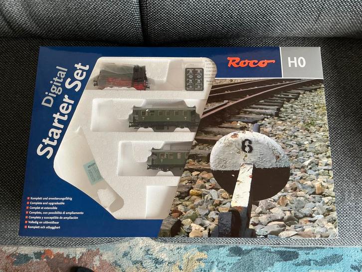 Digitale Roco startset, Hobby en Vrije tijd, Modeltreinen | H0, Zo goed als nieuw, Wagon, Gelijkstroom, Fleischmann, Analoog, Ophalen