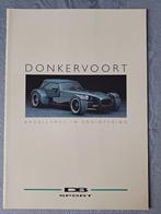 Brochure DONKERVOORT D8 SPORT - NL, Ophalen of Verzenden, Zo goed als nieuw, Overige merken