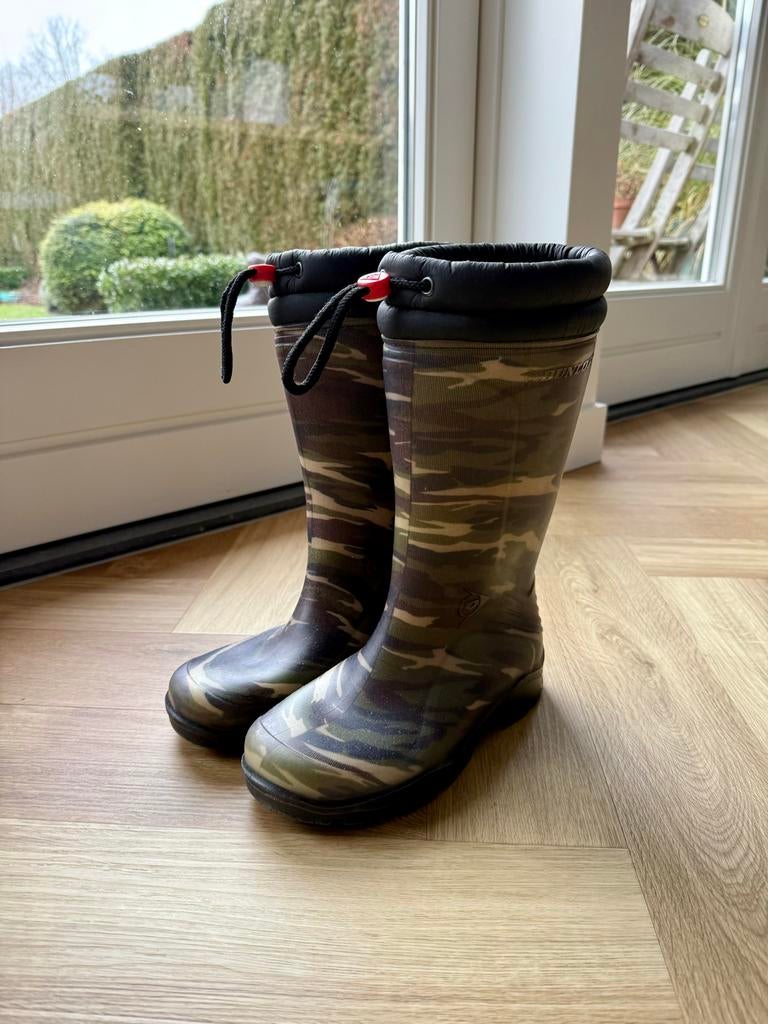 Dunlop gevoerde laarzen maat 36, Ophalen of Verzenden, Zo goed als nieuw, Jongen of Meisje, Laarzen