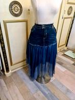 Jeans rok, Blauw, Maat 46/48 (XL) of groter, Ophalen of Verzenden, Zo goed als nieuw
