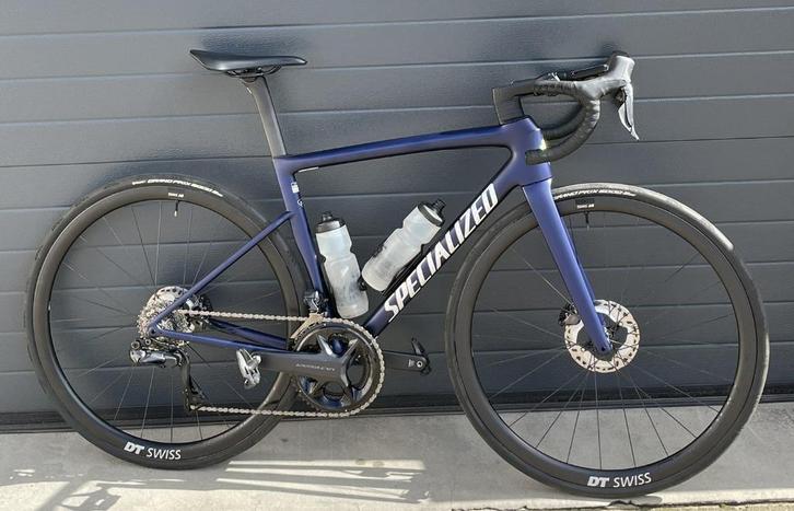 Specialized Tarmac SL8 54 Satin Blue Onyx, Fietsen en Brommers, Fietsen | Racefietsen, Zo goed als nieuw, Overige merken, Meer dan 20 versnellingen