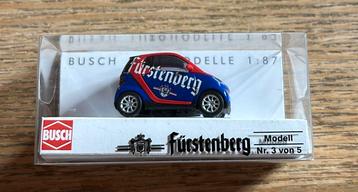Smart Fortwo Coupé ‘07 Fürstenberg 1:87 Busch beschikbaar voor biedingen