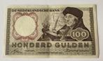 100 gulden Erasmus biljet 4NC072010, Los biljet, Ophalen of Verzenden, 100 gulden