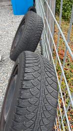 Winterbanden stalen velg 4x98 fiat 500, Auto diversen, Ophalen