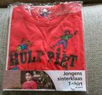 Shirt hulppiet Sinterklaas 116 122, Ophalen, Zo goed als nieuw, Jongen of Meisje, Shirt of Longsleeve