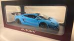 Lamborghini gallardo gt3 fl2 bleu autoart 1.18, Hobby en Vrije tijd, Modelauto's | 1:18, Ophalen of Verzenden, Autoart, A, A