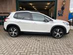 Peugeot 2008 GT-Line 130PK Panorama dak Clima 55748 km NAP !, Voorwielaandrijving, USB, Leder en Stof, Wit