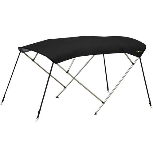 Zwarte biminitop lengte 220 cm, Watersport en Boten, Accessoires en Onderhoud, Nieuw, Overige typen, Verzenden