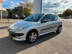 Peugeot 206 1.4 X-line 3D 2002 Grijs Nieuwe Apk, Voorwielaandrijving, 4 cilinders, Origineel Nederlands, Particulier