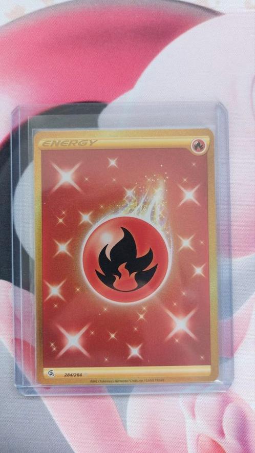 Fire Energy #284 – Fusion Strike, Hobby en Vrije tijd, Verzamelkaartspellen | Pokémon, Zo goed als nieuw, Losse kaart, Ophalen of Verzenden