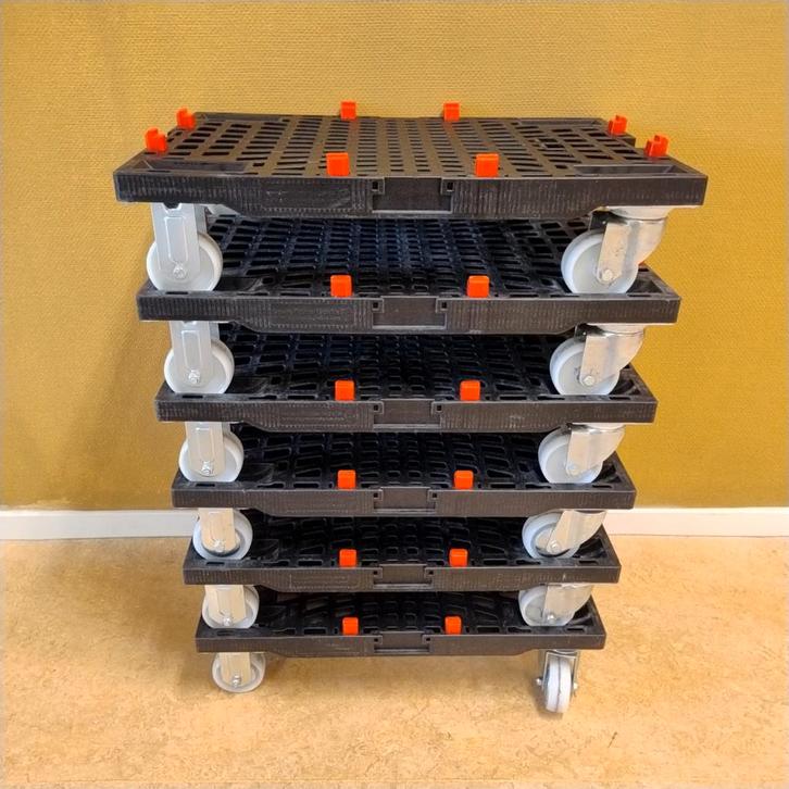 Kratten dolly - Kratten kar - Dollies - bijna nieuw (11 st), Doe-het-zelf en Verbouw, Kratten en Dozen, Zo goed als nieuw, Overige typen