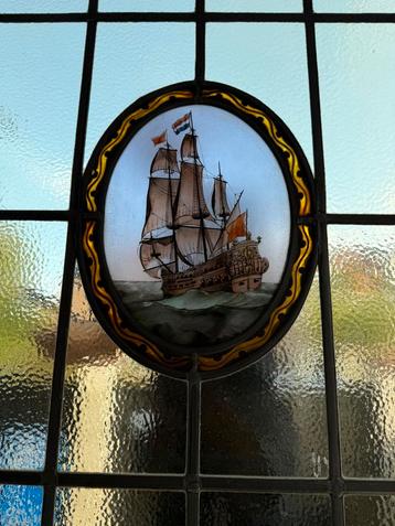 Glas-in-lood raam beschikbaar voor biedingen