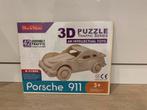 3D houten Porsche puzzel Nieuw!!, Ophalen of Verzenden