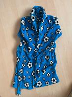 Blauwe Badjas Voetbal 122/128, Ophalen of Verzenden, Zo goed als nieuw, Jongen, Overige typen