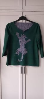 Lizzy & Coco reversible top maat XL /42, Maat 42/44 (L), Ophalen of Verzenden, Lange mouw, Groen