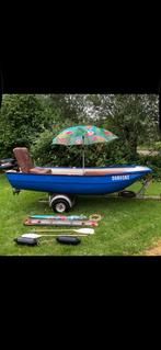 Bootje compleet, Watersport en Boten, Motorboten en Motorjachten, Ophalen, Zo goed als nieuw, Minder dan 10 pk, Tot 6 meter