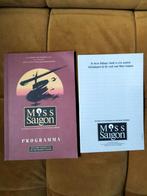 Programma boekje van Miss Saigon uit 1998, Ophalen of Verzenden, Boek, Tijdschrift of Artikel
