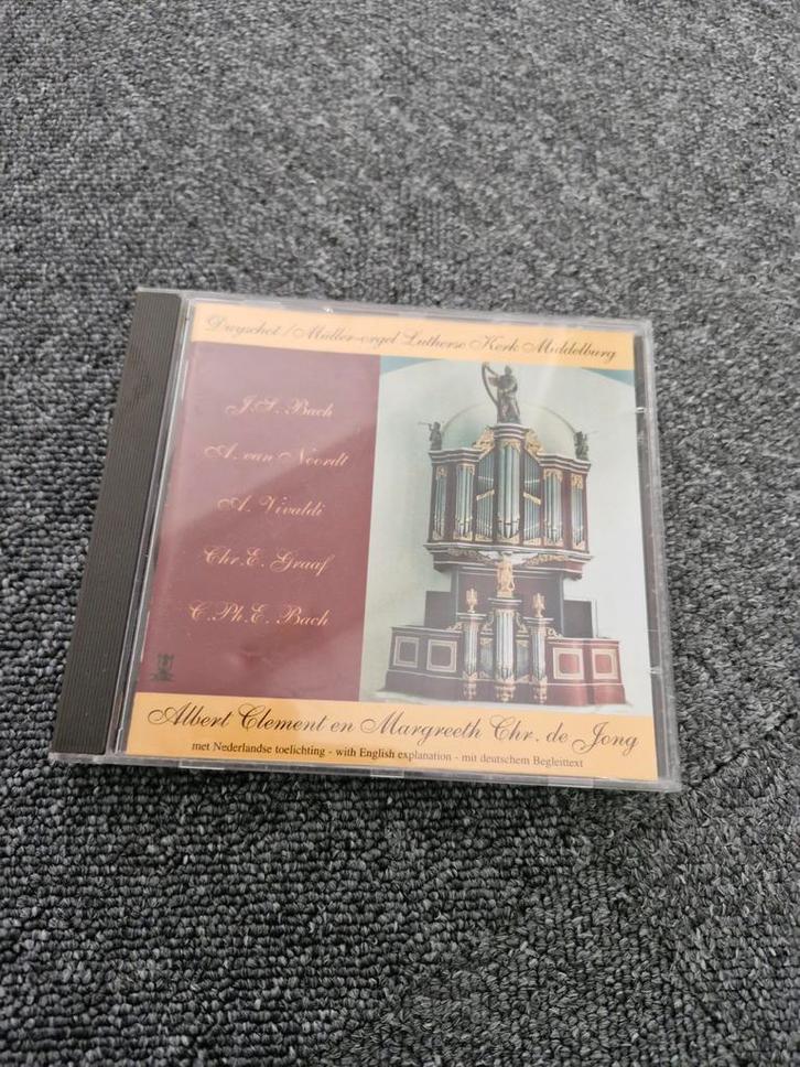 Orgel CD Albert Clement & Margareeth de Jong, Cd's en Dvd's, Cd's | Klassiek, Gebruikt, Kamermuziek, Barok, Ophalen of Verzenden