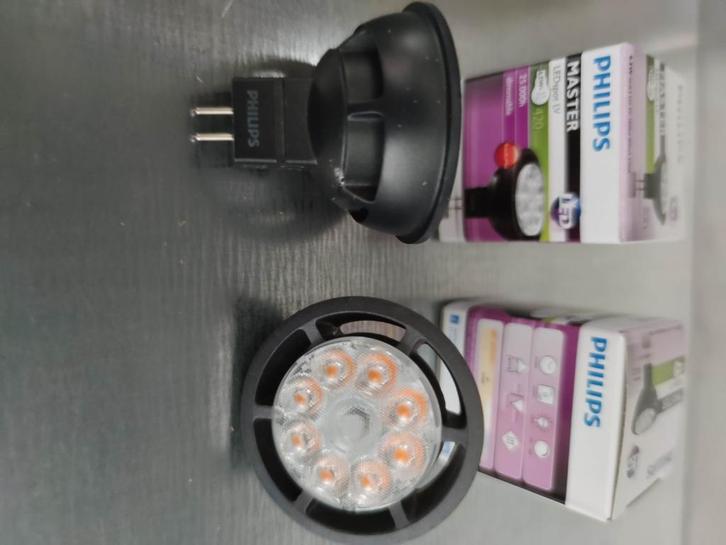 Philips led lamp MR16 GU5.3 4,5W 12V 2750K warm wit dimbaar, Huis en Inrichting, Lampen | Losse lampen, Nieuw, Led-lamp, Bipin of Steekvoet