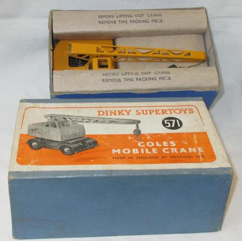 Dinky Toys 571 Coles Mobile crane, Hobby en Vrije tijd, Modelauto's | 1:43, Nieuw, Overige typen, Dinky Toys, Ophalen of Verzenden