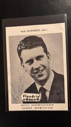 Wielrennen HUUB ZILVERBERG Kaart met echte handtekening, Verzamelen, Ophalen of Verzenden, Zo goed als nieuw, Overige sporten