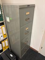 Vintage metalen Archiefkast - 4 Lades - Industrieel, Ophalen, Gebruikt, Vintage
